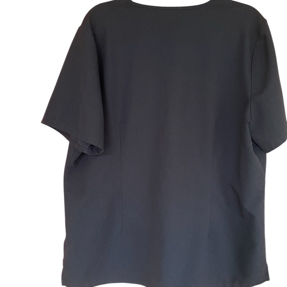 Figs Dark Brown Technical Collection Top - Picture 2 of 4